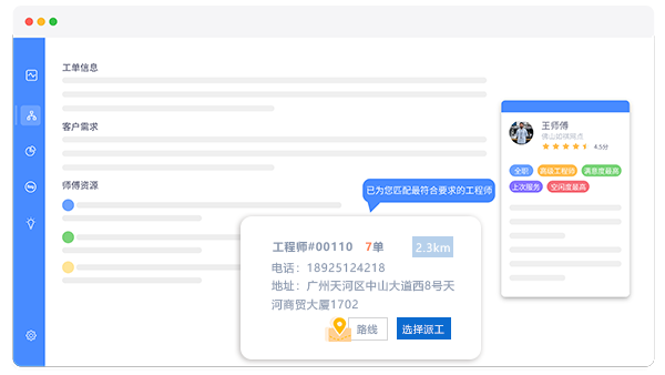 售意达售后管理系统维修派工.png