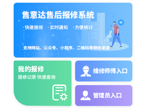 广东售意达：售后服务维修管理系统